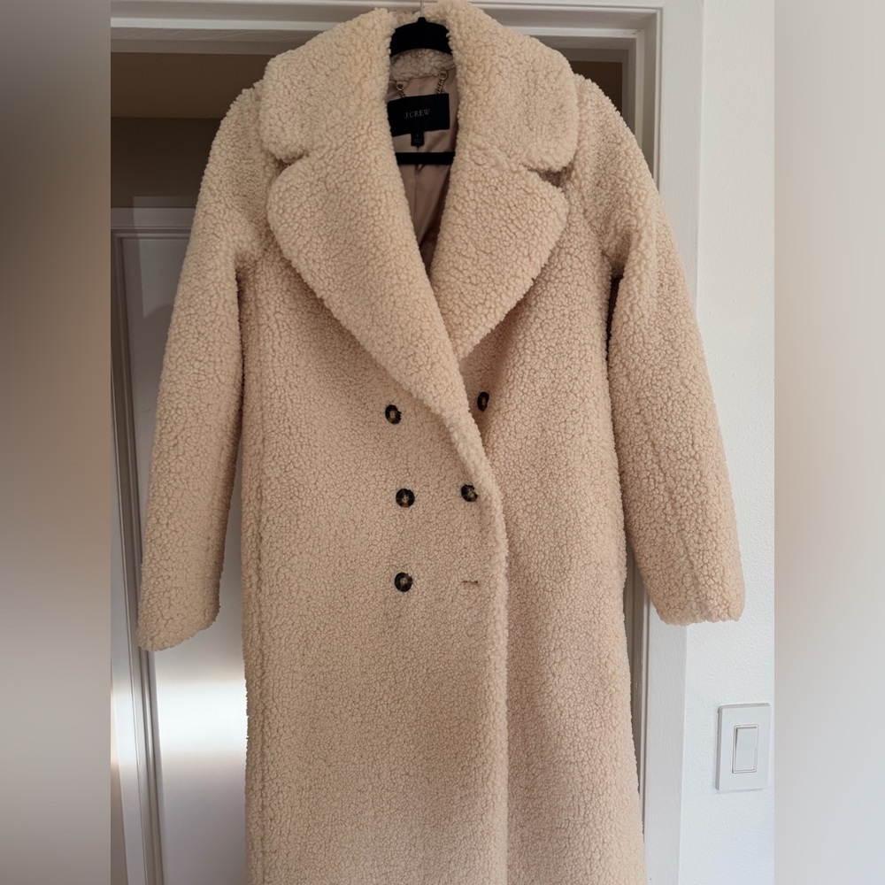 J. Crew Women's Tan Teddy Jacket